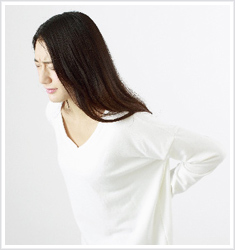 ヘルニアの女性